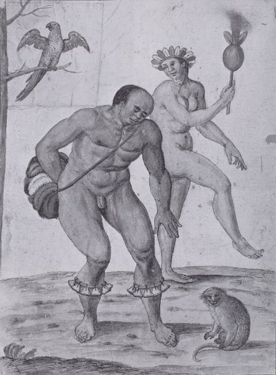 Brazilian Indians Dancing by John White